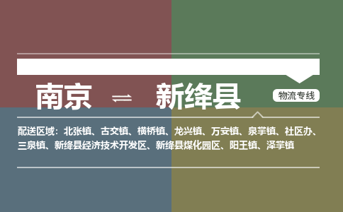 南京到新绛县物流公司-南京到新绛县专线（今日/报价）