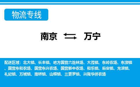 南京到万宁北大镇物流专线-南京至万宁北大镇物流专线用心服务，让您满意：全能达