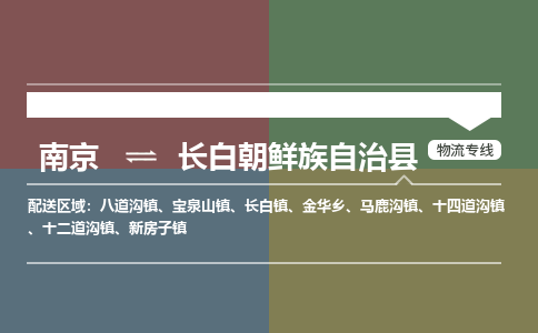 南京到长白朝鲜族自治县物流公司-南京到长白朝鲜族自治县专线（今日/报价）