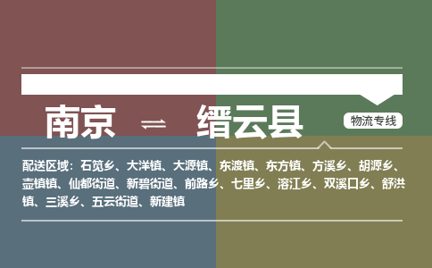 南京到缙云县物流公司-南京到缙云县专线（今日/报价）