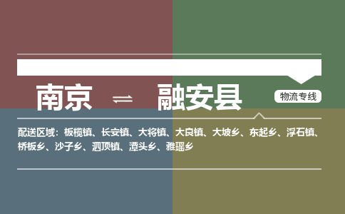 南京到融安县物流公司-南京到融安县专线（今日/报价）