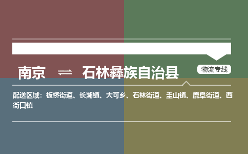 南京到石林彝族自治县物流公司-南京到石林彝族自治县专线（今日/报价）