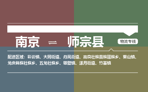 南京到师宗县物流公司-南京到师宗县专线（今日/报价）