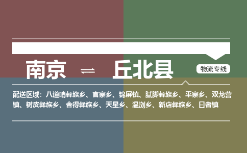 南京到丘北县物流公司-南京到丘北县专线（今日/报价）