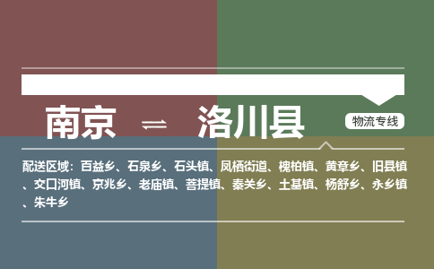 南京到洛川县物流公司-南京到洛川县专线（今日/报价）