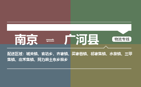 南京到广河县物流公司-南京到广河县专线（今日/报价）