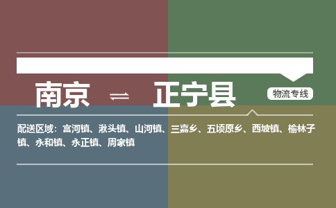 南京到正宁县物流公司-南京到正宁县专线（今日/报价）