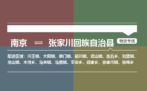 南京到张家川回族自治县物流公司-南京到张家川回族自治县专线（今日/报价）