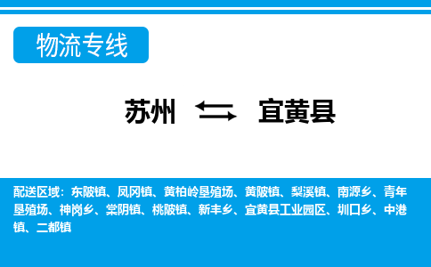 苏州到宜黄县物流专线-苏州至宜黄县货运高效低价，一站式物流服务